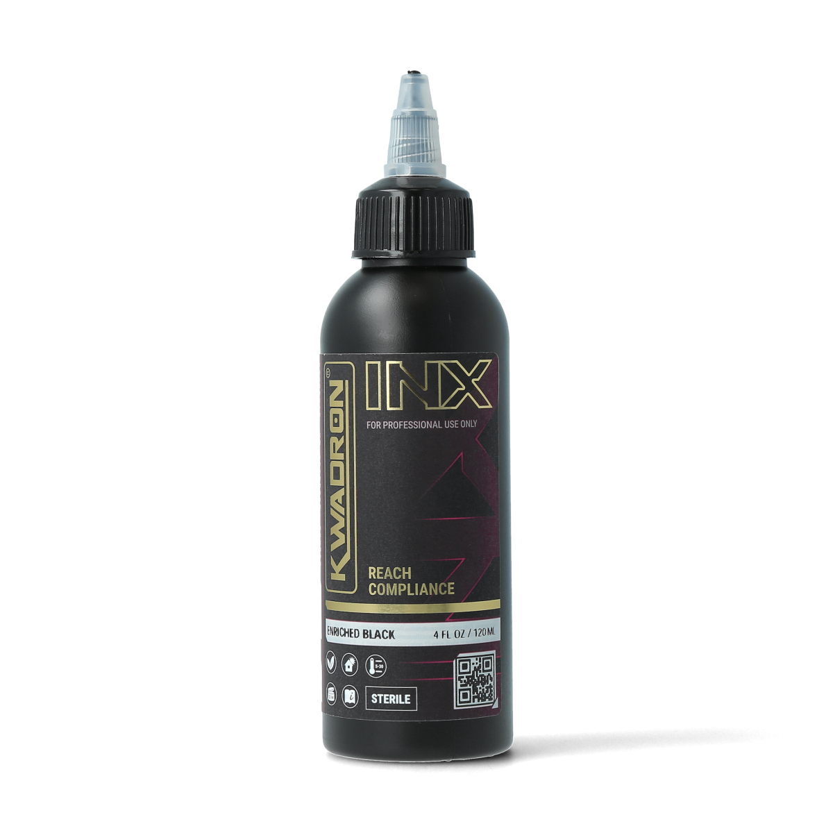 Kwadron Inx - Enriched Black Tattoo Ink - High-quality ink for